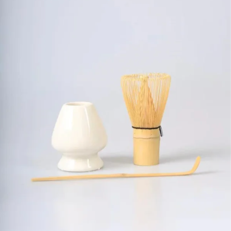 AJO™ Matcha Bamboo Whisk Set