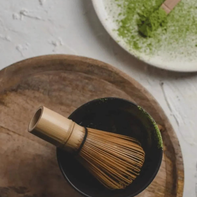 AJO™ Matcha Bamboo Whisk Set